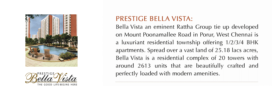 Prestige Bella Vista